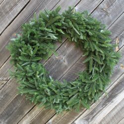 40" Single-Faced Fraser Fir Wreath