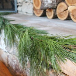 25ft White Pine Garland